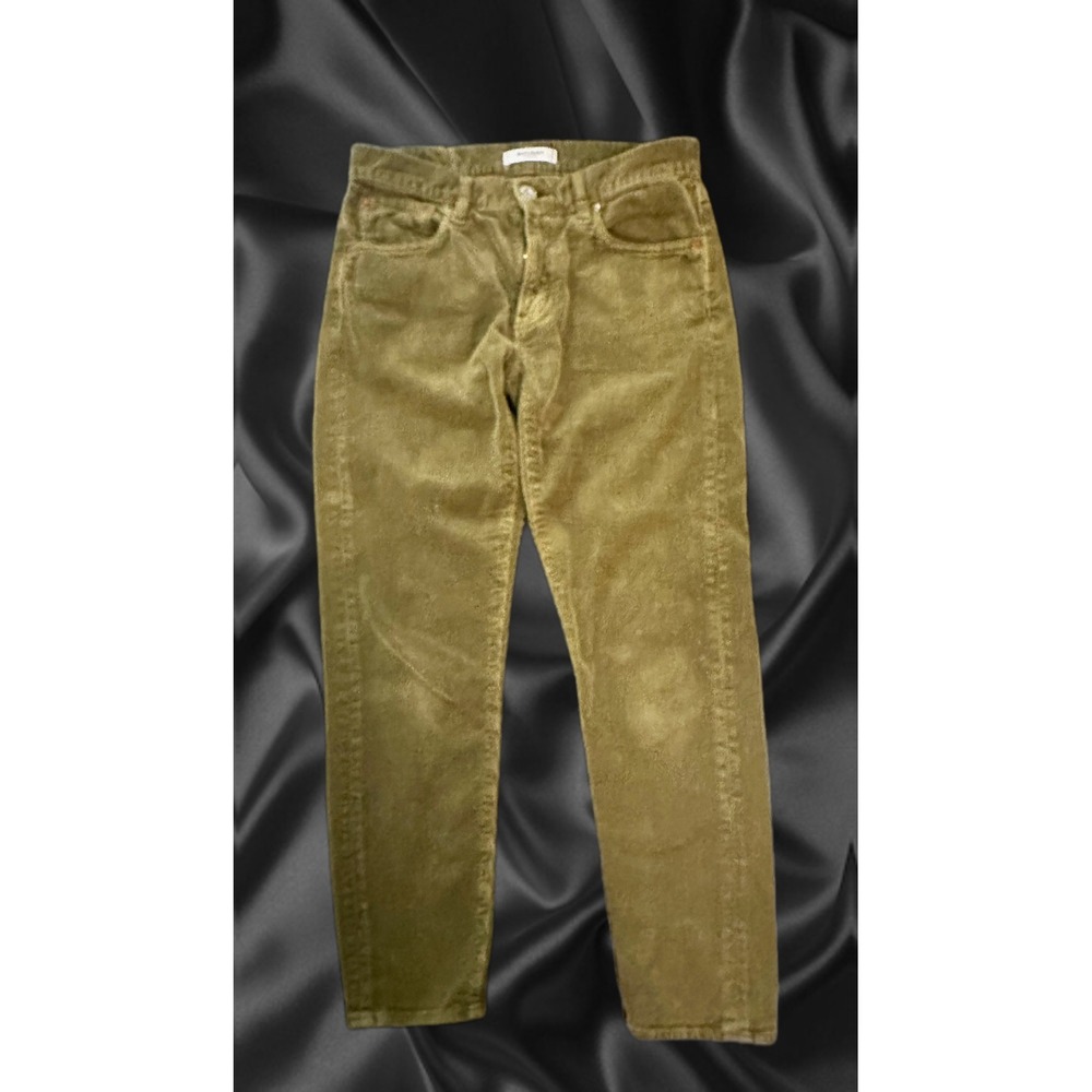 Moussy Vintage pants Olive Green Corduroy  Made in Japan Size 26 025EAC11-2450‎